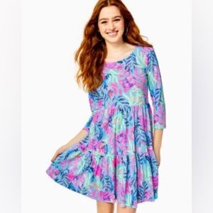 NWT Lilly Pulitzer Geanna Swing Dress | Sz XXL | Print: You’ve Been Spotted
